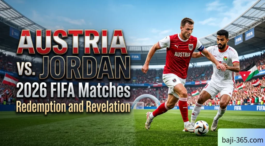Austria vs. Jordan 2026 FIFA Matches : Redemption and Revelation