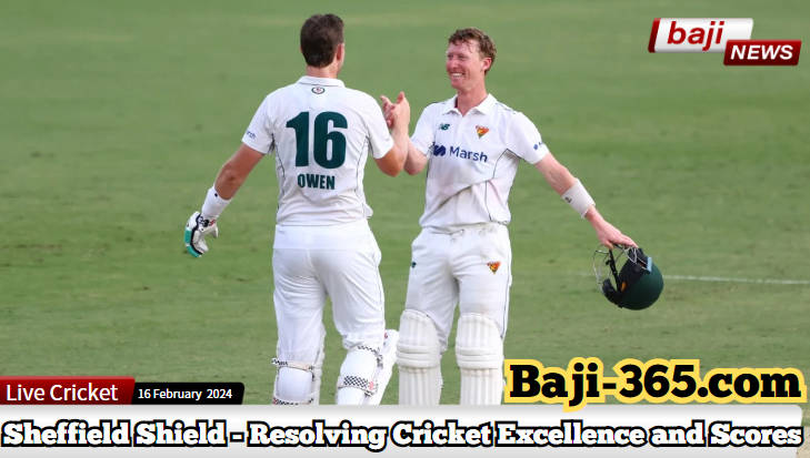 2023/24 Sheffield Shield - Resolving Cricket Excellence and Scores