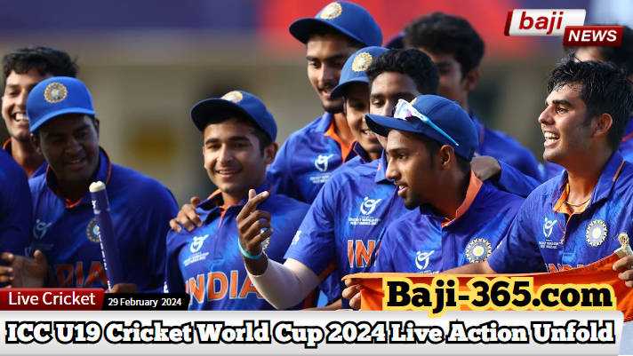 ICC U19 Cricket World Cup 2024 Live Action Unfold Online Cricket