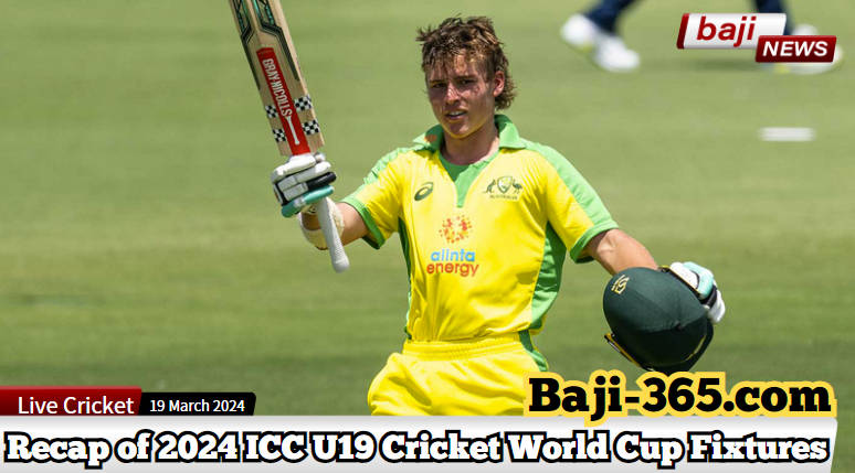 Thrilling Encounters and Triumphs: Recap of 2024 ICC U19 Cricket World Cup Fixtures